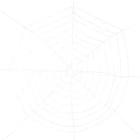 Hämähäkin verkko valkoinen ø 275 cm