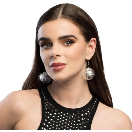 Led-korvakorut diskopallo