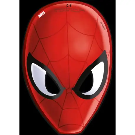 Spiderman paperinaamio 6kpl